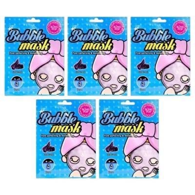 Bling Pop – Charcoal Bubble Face Mask 30ml – Pack of 5 Bling Pop – Charcoal Bubble Face Mask 30ml – Pack of 5