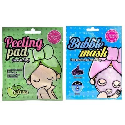 Bling Pop – Citrus Peeling Pad & Charcoal Bubble Face Mask Bling Pop – Citrus Peeling Pad & Charcoal Bubble Face Mask