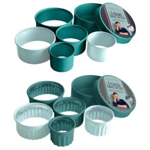 Jamie Oliver – Cookie Cutters Set – Round and Fluted – 10 Piece in Total Jamie Oliver – Cookie Cutters Set – Round and Fluted – 10 Piece in Total