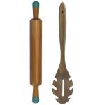 Jamie Oliver – Rolling Pin and Acacia Wooden Spoon Combo – 2 Piece Jamie Oliver – Rolling Pin and Acacia Wooden Spoon Combo – 2 Piece