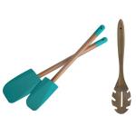 Jamie Oliver – Spatula Set (2 Piece) and Acacia Wooden Spoon Jamie Oliver – Spatula Set (2 Piece) and Acacia Wooden Spoon