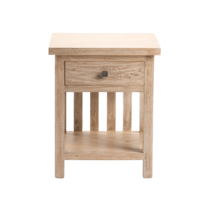 Sari Whitewash 1 Drawer Pedestal Sari Whitewash 1 Drawer Pedestal