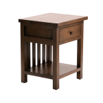 Tikka 1 Drawer Pedestal – Walnut Tikka 1 Drawer Pedestal – Walnut