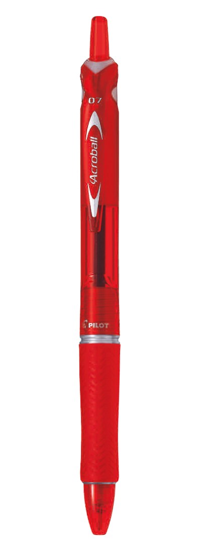 Pilot Acroball Medium Nib Ballpoint Pen – Red Pilot Acroball Medium Nib Ballpoint Pen – Red