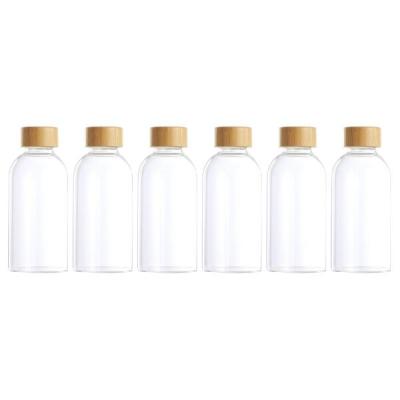 DAY – Glass Water Bottle with Bamboo Lid – 500ml – Pack of 6 DAY – Glass Water Bottle with Bamboo Lid – 500ml – Pack of 6