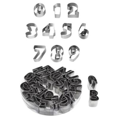 O’lala – Alphabet and Number Cookie Cutter Sets – 35 Piece In Total O’lala – Alphabet and Number Cookie Cutter Sets – 35 Piece In Total