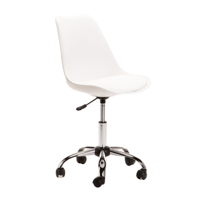 Emily Office Chair – White Emily Office Chair – White