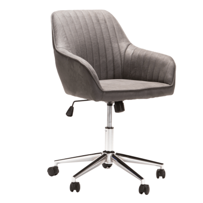 Nate Fabric Office Chair – Grey Nate Fabric Office Chair – Grey