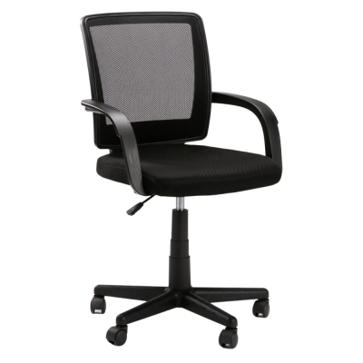 Deluxe Office Chair W-126a – Black Deluxe Office Chair W-126a – Black