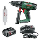 Bosch – Cordless Lithium- Ion Hammer Drill Kit PSB 18 LI-2 and HSS-Bimetal Bosch – Cordless Lithium- Ion Hammer Drill Kit PSB 18 LI-2 and HSS-Bimetal