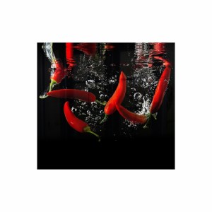 Parrot Products Chilli Hob Splashback (598 X 650 X 6mm) Parrot Products Chilli Hob Splashback (598 X 650 X 6mm)