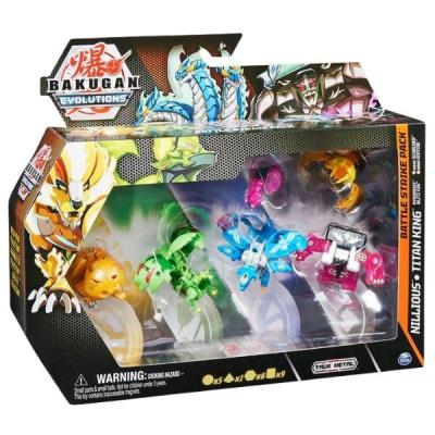Bakugan Evolutions – Battle Strike Pack (True Metal) – Nillious Titan King Bakugan Evolutions – Battle Strike Pack (True Metal) – Nillious Titan King