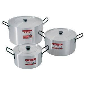 Oli – Stewpot Set/ Emeried Finish Stewpot Set (7, 12 and 21L) – 6 Piece Oli – Stewpot Set/ Emeried Finish Stewpot Set (7, 12 and 21L) – 6 Piece