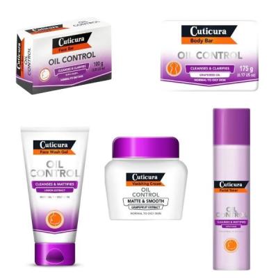 Cuticura – Oil Control Face Care Kit / Combo Pack – 5 Piece Cuticura – Oil Control Face Care Kit / Combo Pack – 5 Piece