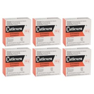 Cuticura – Antiseptic Ointment 50g – Pack of 6 Cuticura – Antiseptic Ointment 50g – Pack of 6