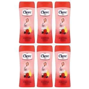 Clere – Body Lotion 400ml – Berries and Cream – Pack of 6 Clere – Body Lotion 400ml – Berries and Cream – Pack of 6