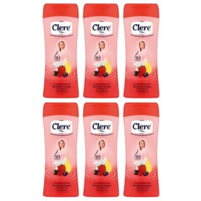 Clere – Body Lotion 400ml – Berries and Cream – Pack of 6 Clere – Body Lotion 400ml – Berries and Cream – Pack of 6