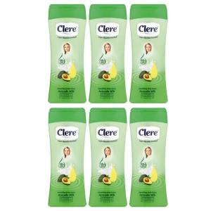 Clere – Body Lotion 400ml – Avocado Milk – Pack of 6 Clere – Body Lotion 400ml – Avocado Milk – Pack of 6