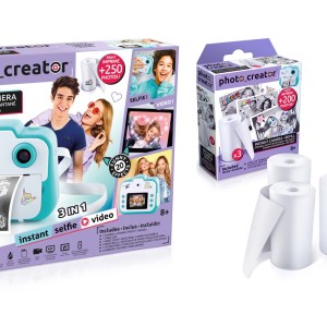Photo Creator Camera & 3 Refill Rolls Bundle Photo Creator Camera & 3 Refill Rolls Bundle