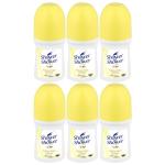 Shower To Shower – Ladies Roll-On 50ml – Happy Days – Pack of 6 Shower To Shower – Ladies Roll-On 50ml – Happy Days – Pack of 6