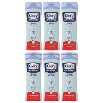 Clere – Hygiene Hand and Body Wash 200ml – Pack of 6 Clere – Hygiene Hand and Body Wash 200ml – Pack of 6