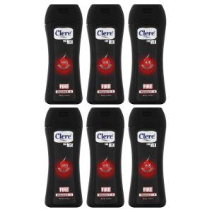 Clere – Body Lotion For Men 400ml – Fire – Pack of 6 Clere – Body Lotion For Men 400ml – Fire – Pack of 6