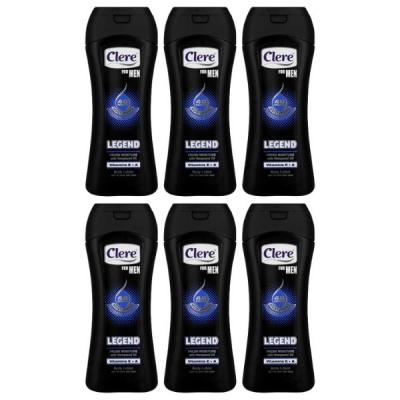 Clere – Body Lotion For Men 400ml Legend – Dry To Very Dry Skin – Pack of 6 Clere – Body Lotion For Men 400ml Legend – Dry To Very Dry Skin – Pack of 6