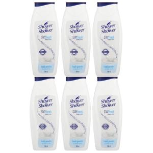 Shower To Shower – Body Wash Creme 500ml – Fresh Powder – Pack of 6 Shower To Shower – Body Wash Creme 500ml – Fresh Powder – Pack of 6