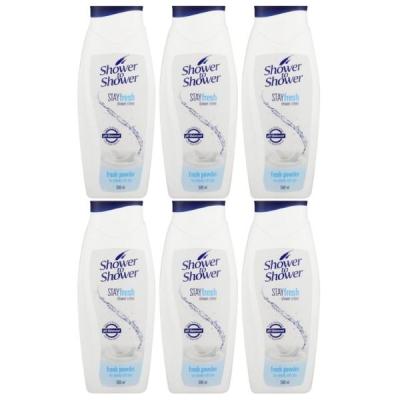 Shower To Shower – Body Wash Creme 500ml – Fresh Powder – Pack of 6 Shower To Shower – Body Wash Creme 500ml – Fresh Powder – Pack of 6
