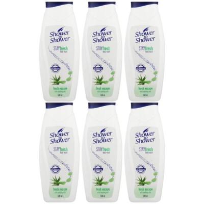 Shower To Shower – Gel 500ml – Body Wash Fresh Escape – Pack of 6 Shower To Shower – Gel 500ml – Body Wash Fresh Escape – Pack of 6