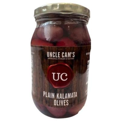 Uncle Cam’s – Plain Kalamata Olives – 410g Uncle Cam’s – Plain Kalamata Olives – 410g