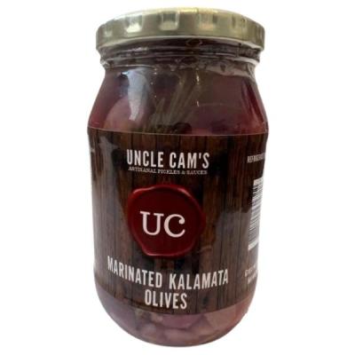 Uncle Cam’s – Marinated Kalamata Olives – 410g Uncle Cam’s – Marinated Kalamata Olives – 410g