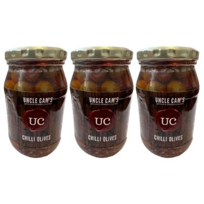Uncle Cam’s – Chilli Olives 410g – Pack of 3 Uncle Cam’s – Chilli Olives 410g – Pack of 3