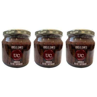 Uncle Cam’s – Smoked Olive Tapenade 490g – Pack of 3 Uncle Cam’s – Smoked Olive Tapenade 490g – Pack of 3