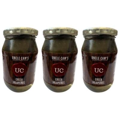 Uncle Cam’s – Green Jalapenos 410g – Pack of 3 Uncle Cam’s – Green Jalapenos 410g – Pack of 3