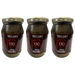 Uncle Cam’s – Green Jalapenos 410g – Pack of 3 Uncle Cam’s – Green Jalapenos 410g – Pack of 3