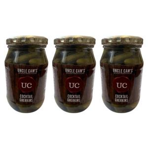Uncle Cam’s – Cocktail Gherkins / Dill Gherkins Whole 410g – Pack of 3 Uncle Cam’s – Cocktail Gherkins / Dill Gherkins Whole 410g – Pack of 3