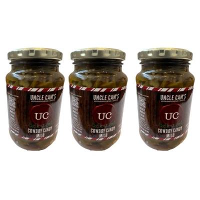 Uncle Cam’s – Cowboy Candy 375ml – Mild – Pack of 3 Uncle Cam’s – Cowboy Candy 375ml – Mild – Pack of 3