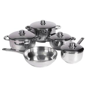 Xcalibur Line Chef – Stainless Steel Cookware Set – 9 Piece Xcalibur Line Chef – Stainless Steel Cookware Set – 9 Piece