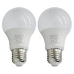 Waco – LED Sphere Bulb / Lamp A60 E27 4000K Cool White 7W – Pack of 2 Waco – LED Sphere Bulb / Lamp A60 E27 4000K Cool White 7W – Pack of 2