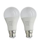 Waco – LED Sphere Bulb / Lamp A60 B22 4000K Cool White – 9W Pack of 2 Waco – LED Sphere Bulb / Lamp A60 B22 4000K Cool White – 9W Pack of 2