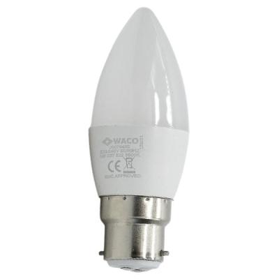 Waco – LED Lamp Candle / C37 B22 3500K – Warm White – 5W Waco – LED Lamp Candle / C37 B22 3500K – Warm White – 5W