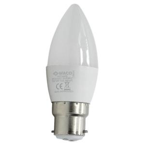 Waco – LED Lamp Candle / C37 B22 3500K – Warm White – 5W Waco – LED Lamp Candle / C37 B22 3500K – Warm White – 5W