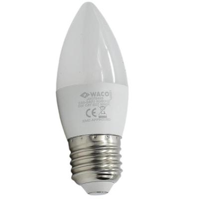 Waco – LED Lamp Candle / C37 E27 3500K – Warm White – 5W Waco – LED Lamp Candle / C37 E27 3500K – Warm White – 5W