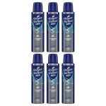 Shower To Shower – Deodorant For Men – 150ml Intense Cool – Pack of 6 Shower To Shower – Deodorant For Men – 150ml Intense Cool – Pack of 6