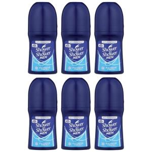 Shower To Shower – Roll – On For Men 50ml – Extreme Fresh Pack of 6 Shower To Shower – Roll – On For Men 50ml – Extreme Fresh Pack of 6
