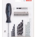 Bosch 27 Piece Blue Drill and Screwdriver Bit Set Bosch 27 Piece Blue Drill and Screwdriver Bit Set