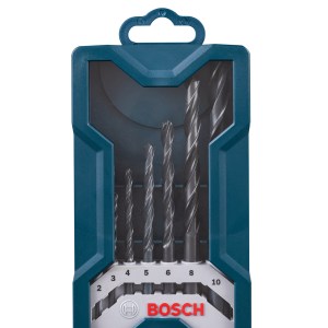 7 Piece Mini-X-Blue Line Metal Drill Bit Set (HSS-R, 2-10mm) 7 Piece Mini-X-Blue Line Metal Drill Bit Set (HSS-R, 2-10mm)