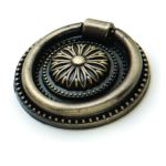 Pack of 6 x Ring Pull Handle, Antique Brass, 40mm Pack of 6 x Ring Pull Handle, Antique Brass, 40mm