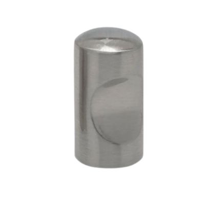 Pack of 6 x Bite Knob, Brushed Satin Nickel, 12mm x 18mm Pack of 6 x Bite Knob, Brushed Satin Nickel, 12mm x 18mm